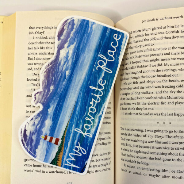 Watching the Sea Bookmark Inside Book